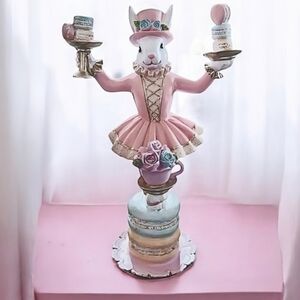 NEW Circus Bunny Tabletop Decor